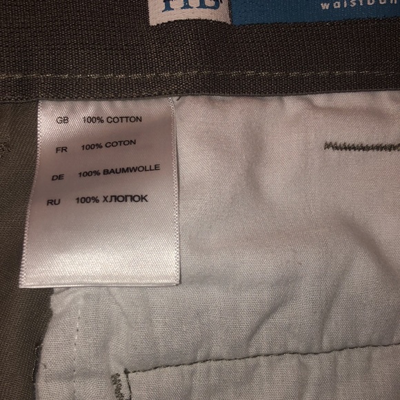 Mens Harbor Bay 46R olive khaki shorts - Picture 7 of 11